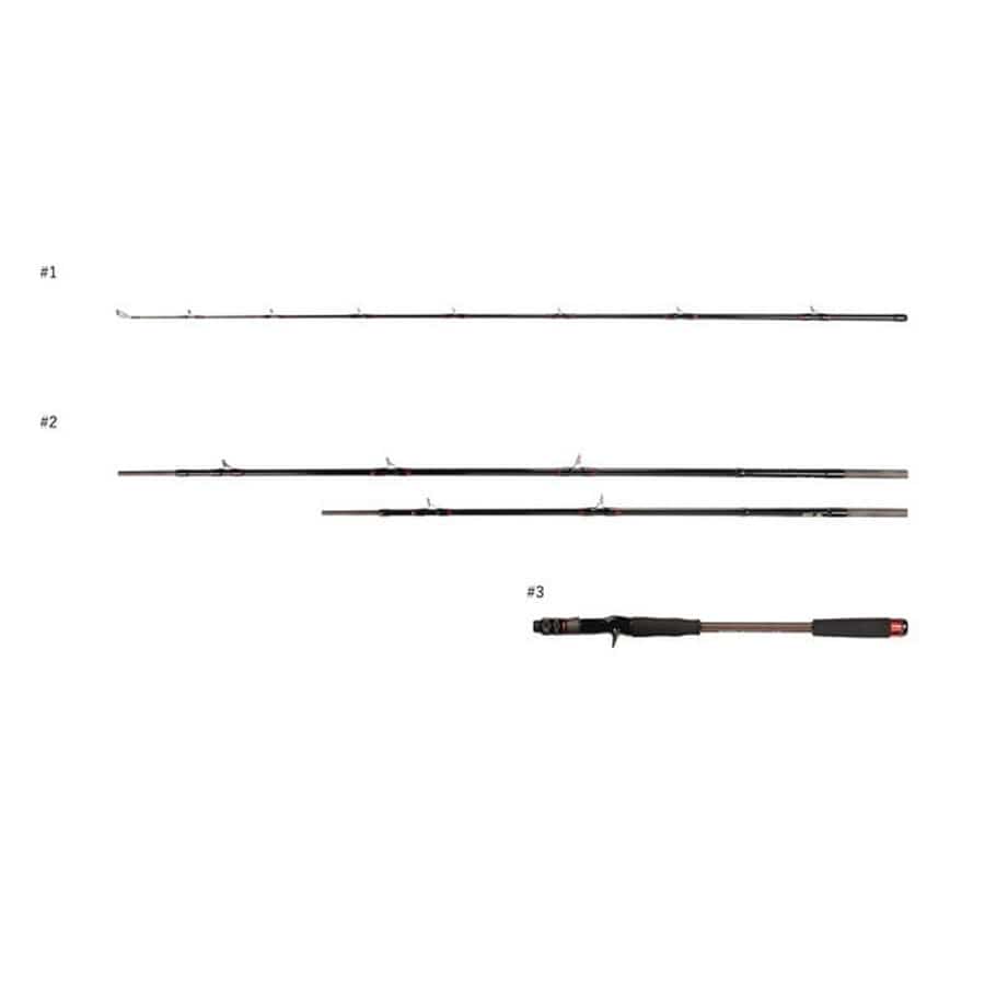 ゼニス シーバスロッド ルビナベスティア LB-B85/763HF (ベイト/変則3ピース)