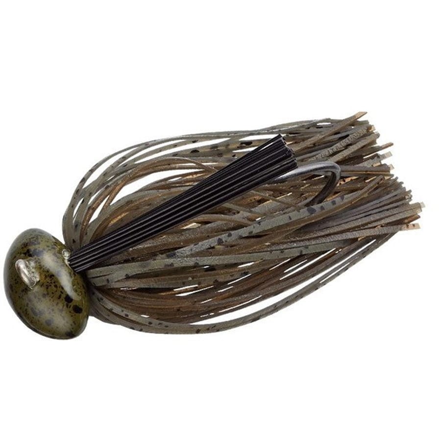 エバーグリーン ラバージグ リアクションフットボール 1oz #100 ダークグリーンパンプキン