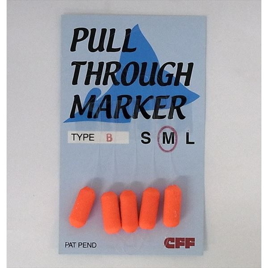 キャップス Caps フライ用品 プルスルーマーカー CFF M オレンジ