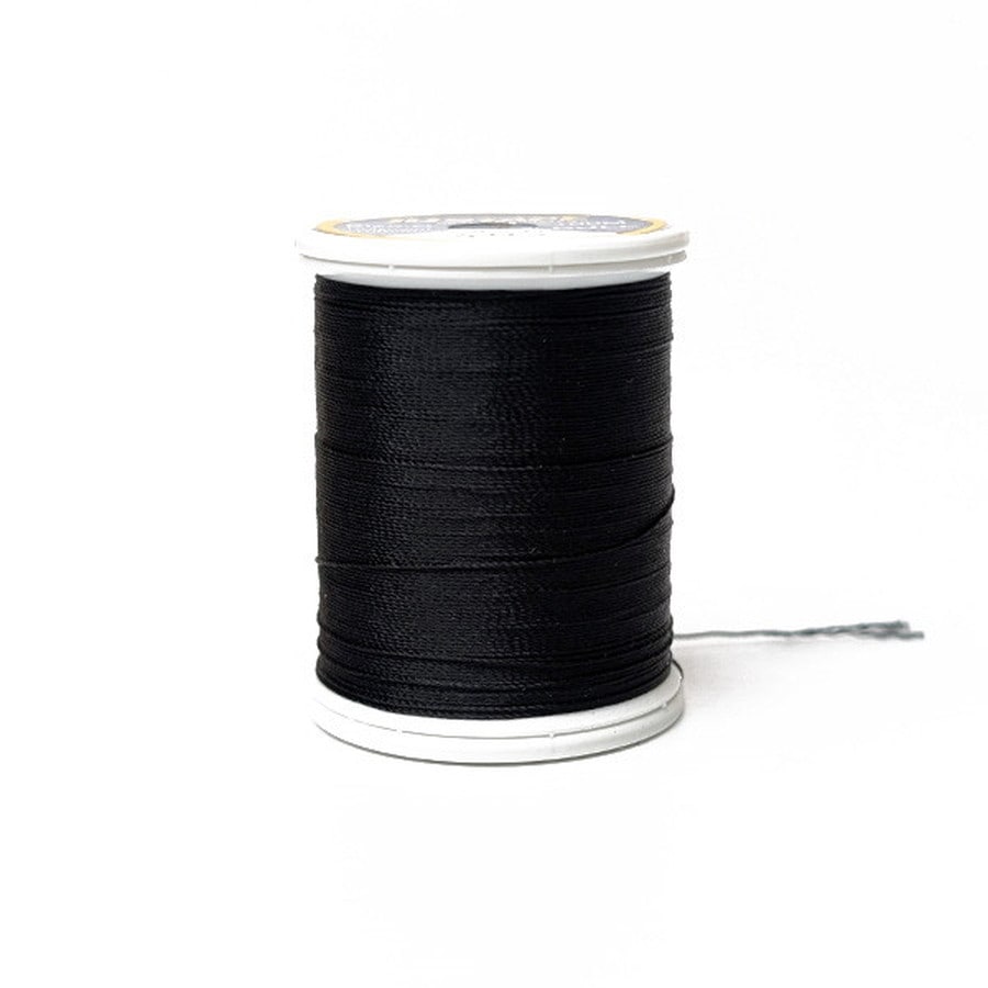 ジャストエース ポリエステル ダルスレッド (A) 細糸 200m 402 ブラック