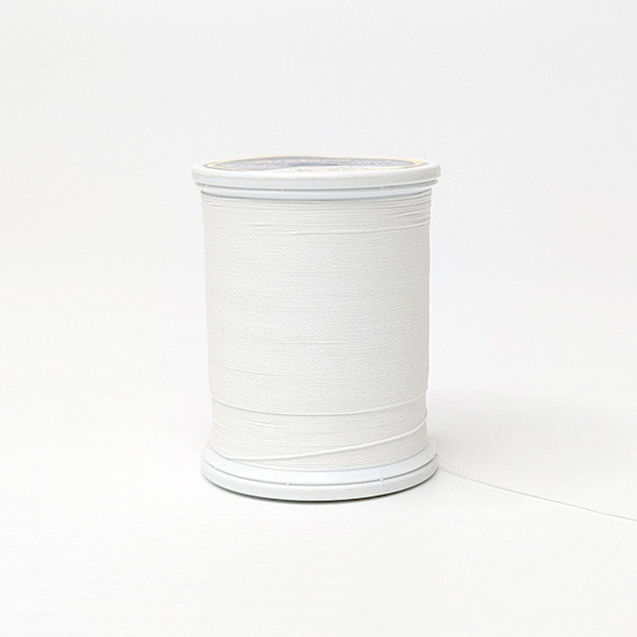 ジャストエース ポリエステル ダルスレッド (A) 細糸 200m 401 ホワイト