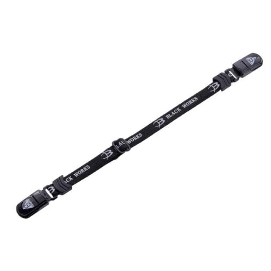 がまかつ GM2595 キャップキーパー ブラック (BLACK WORKS)