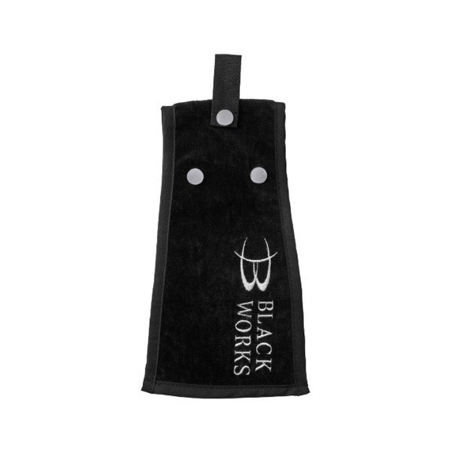 がまかつ GM2615 フィッシングタオル ブラック (BLACK WORKS