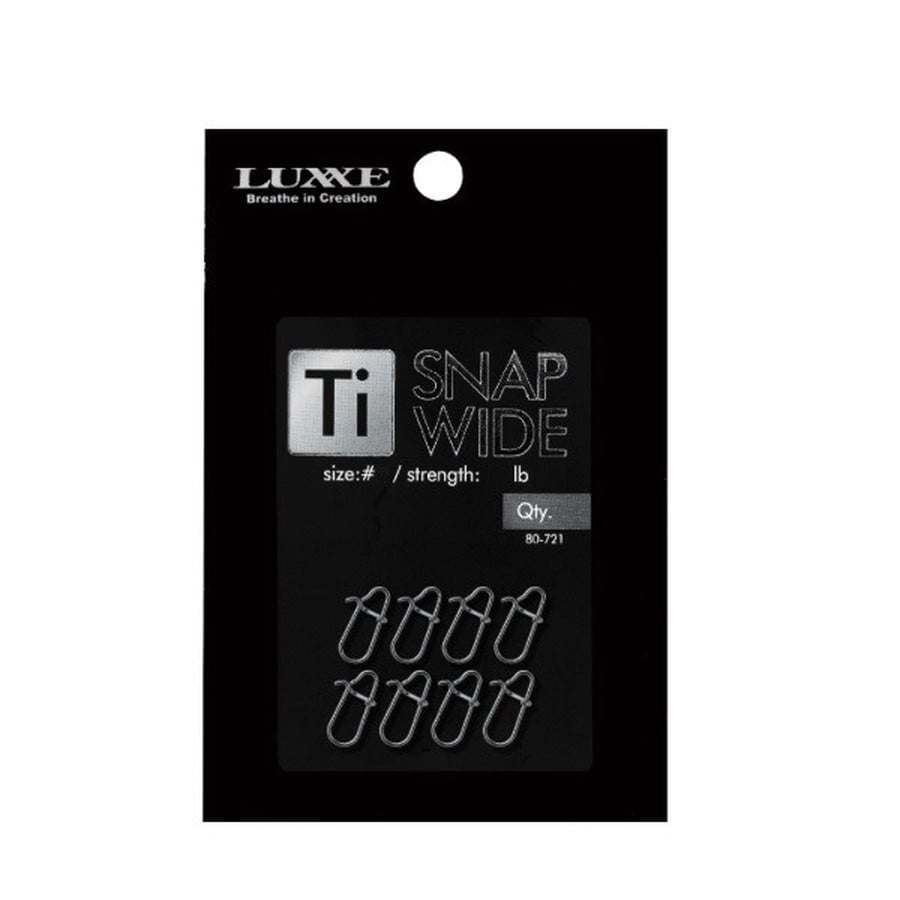 がまかつ スナップ・リング Ti スナップワイド #00