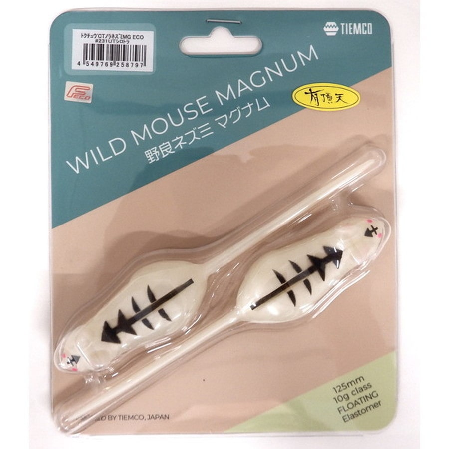 ティムコ ワーム CTノラネズミMG ECO 有頂天 #231UTシロトラ