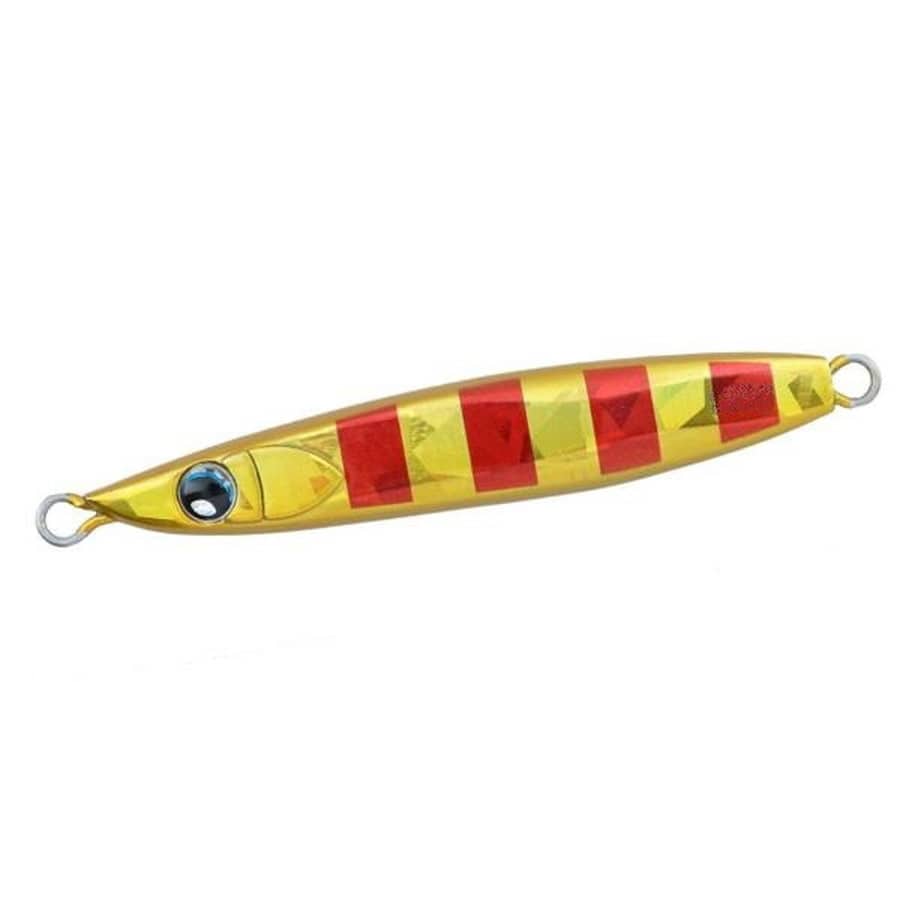 ダイワ 鏡牙ジグRF(リアフォール) 100g CHゴールドレッドゼブラ