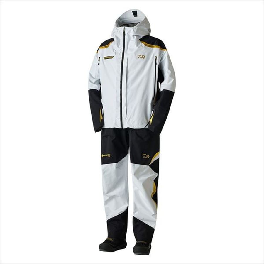 ダイワ レインウェア DR-1025T GORE-TEX PRO トーナメントコンビアップレインスーツ ホワイト L
