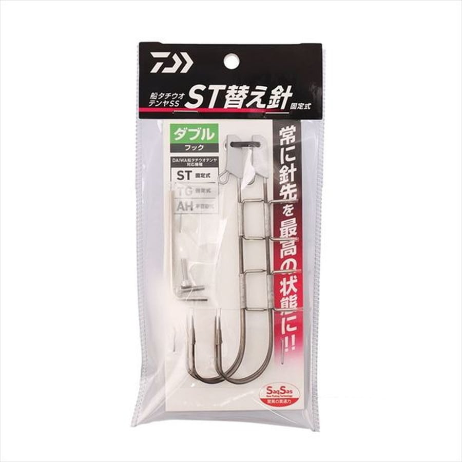 ダイワ 仕掛け 船タチウオテンヤSS ST 替え針 ダブルフック