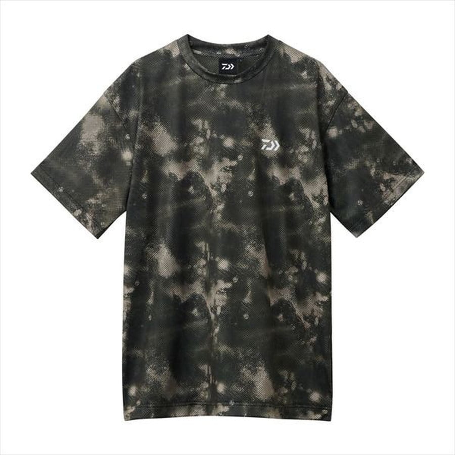 ダイワ ウェア DE-8726 ドライメッシュハーフスリーブシャツ マルチヘイズカモ 2XL