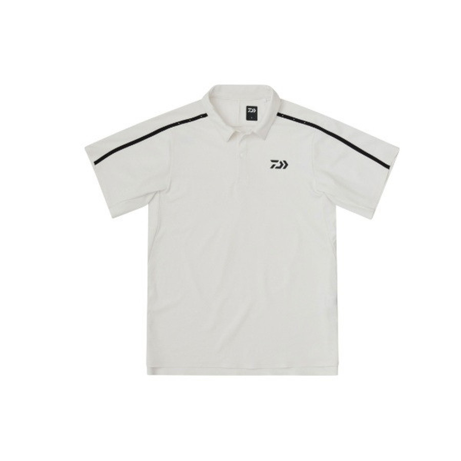 ダイワ ウェア DE-9426 サンブロックドライポロシャツ ホワイト XL