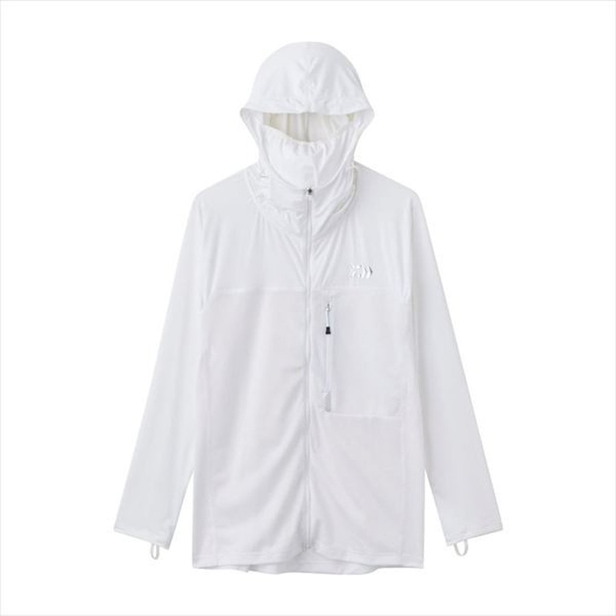 ダイワ ウェア DE-8526 アイスドライ(ICEDRY) サンブロックジャケット ホワイト 2XL