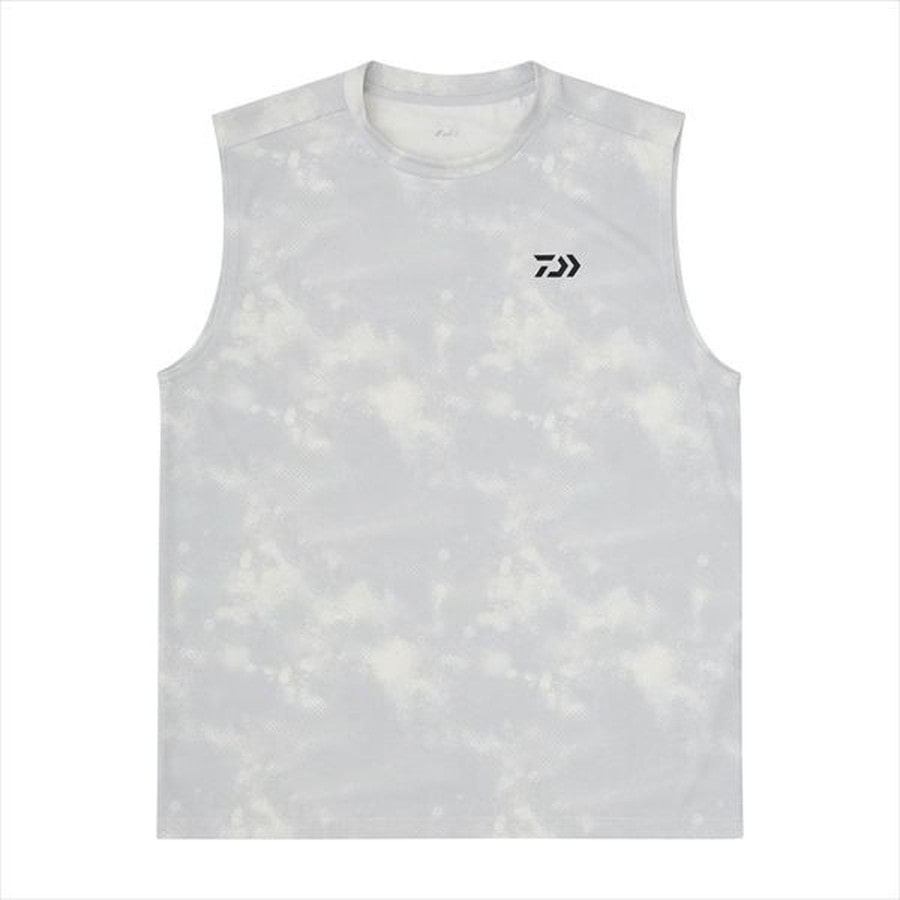 ダイワ ウェア DE-9626 スリーブレスシェードシャツ ホワイトヘイズカモ L