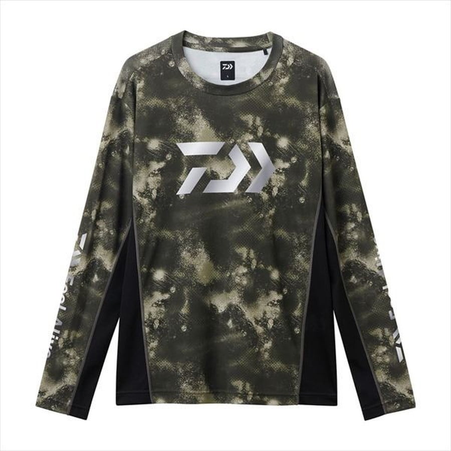 ダイワ ウェア DE-3826 ロングスリーブゲームシャツ マルチヘイズカモ 2XL
