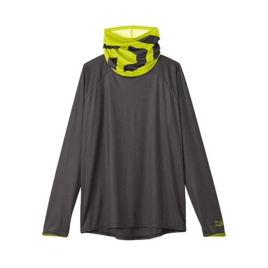 ダイワ ウェア DE-6025 ICEDRY ラッシュガードハイネック ガンメタル XL