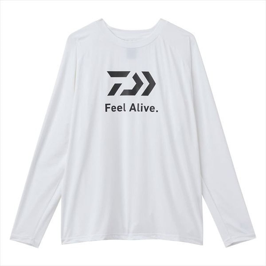 ダイワ ウェア DE-6225 ICEDRY ロングスリーブシャツ ホワイト L
