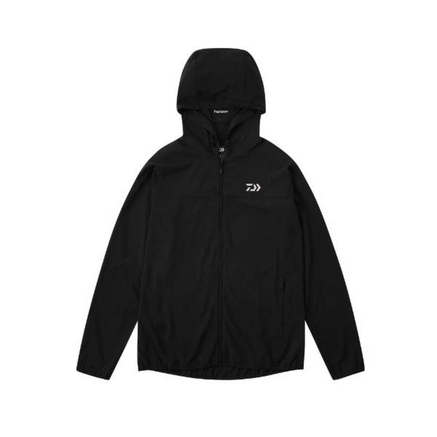 ダイワ ウェア DJ-4026 ライトポケッタブルジャケット ブラック 2XL