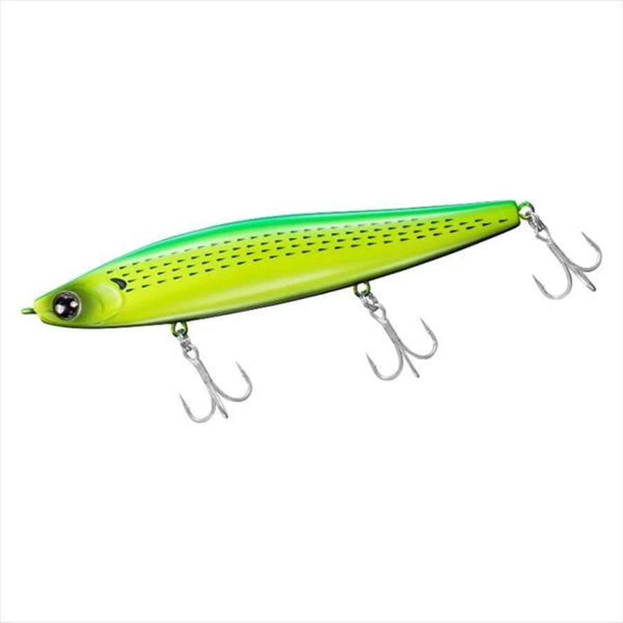 ダイワ シーバスルアー モアザン スイッチヒッター120F+R ライムチャートコノシロ