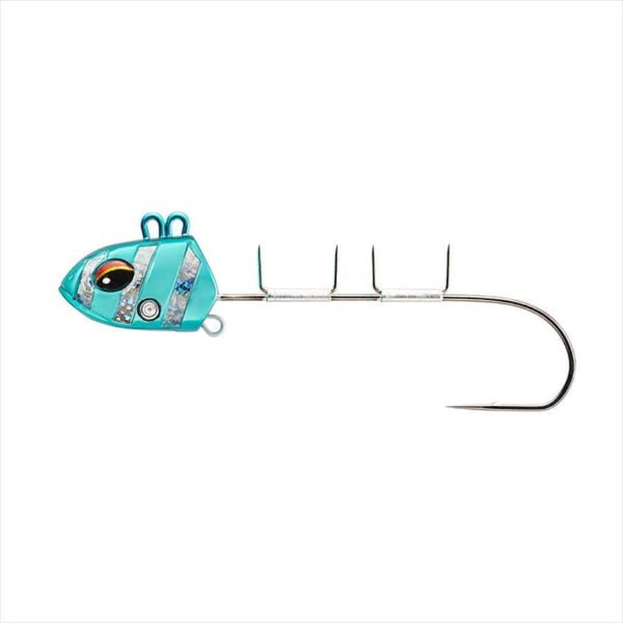 ダイワ 仕掛け 船タチウオテンヤSS50号 STミドルフック MR ビビッドグリーンホロゼブラ