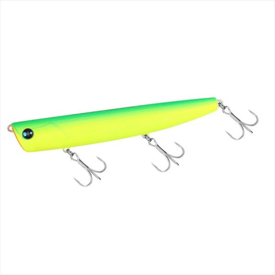 ダイワ シーバスルアー モアザン バーストアッパー110F ラトリンマットライムチャート