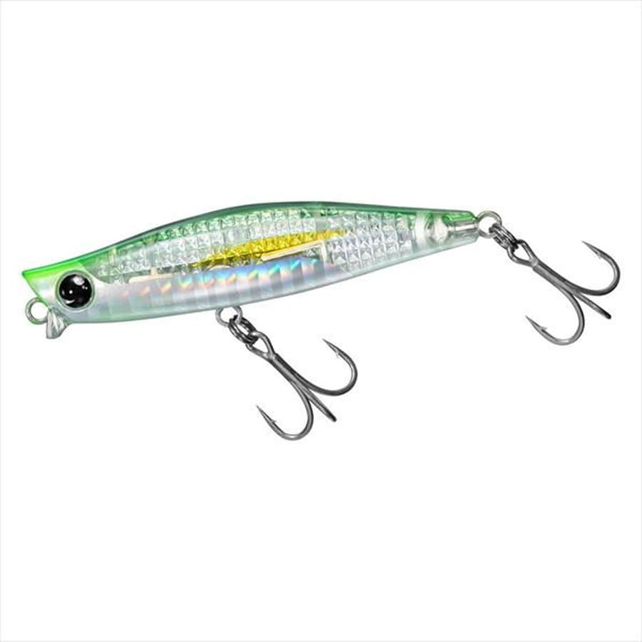 ダイワ シーバスルアー モアザン ガルバ レーザーインパクト 64S-LI LI SEAMOSS