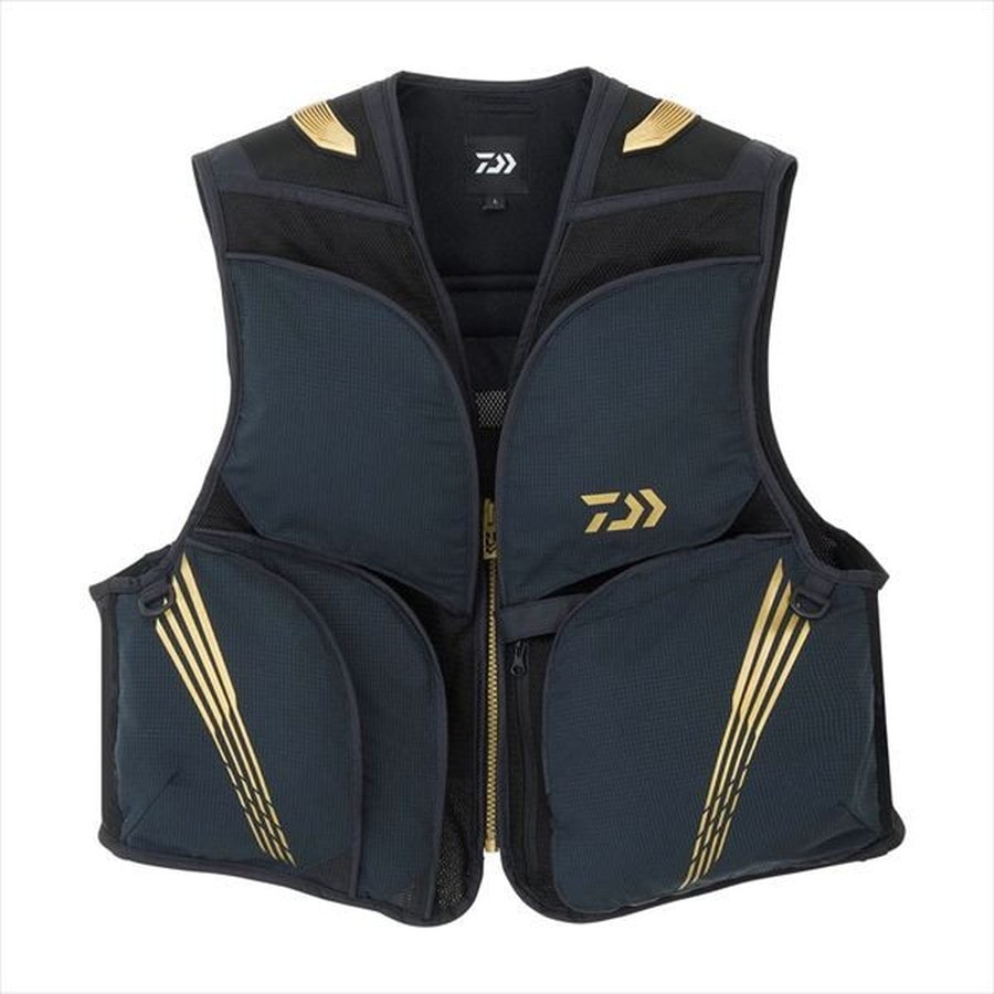 ダイワ フィッシングベスト DV-2126 クールショートベスト ブラック 2XL