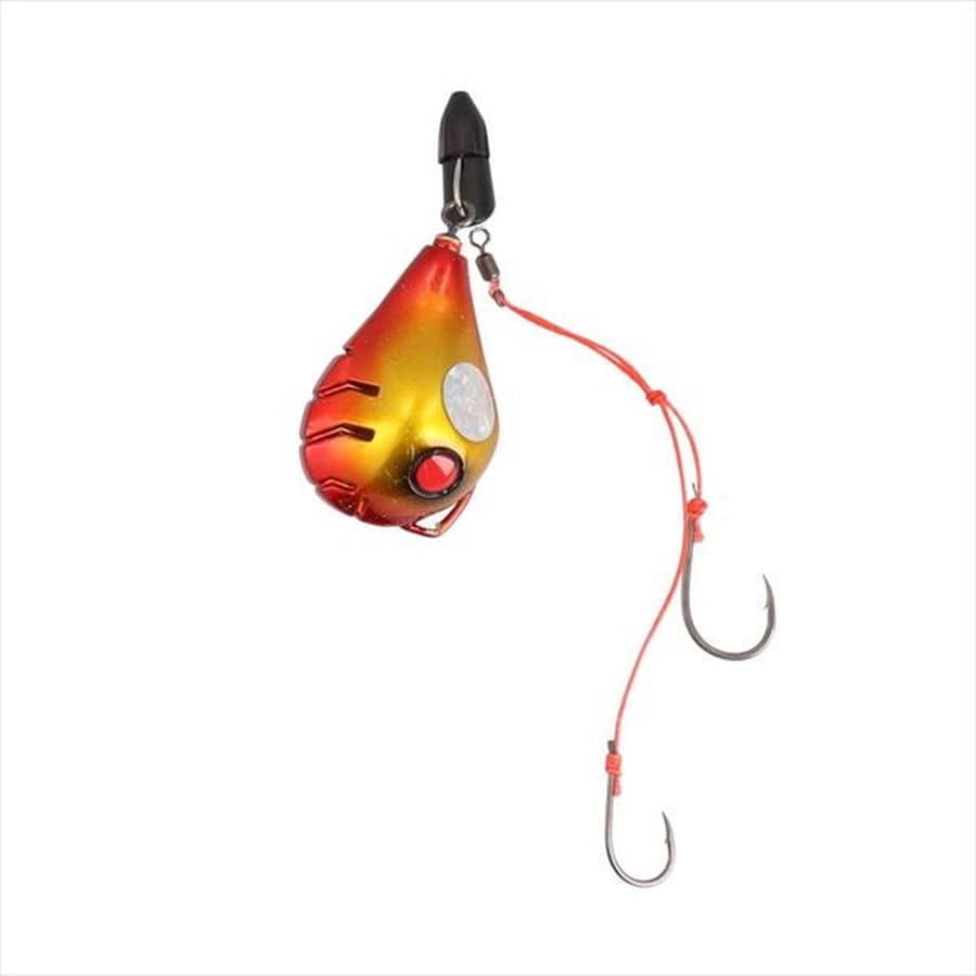 ダイワ テンヤ 紅牙遊動テンヤSSフリリグ10号 レッド/ゴールド