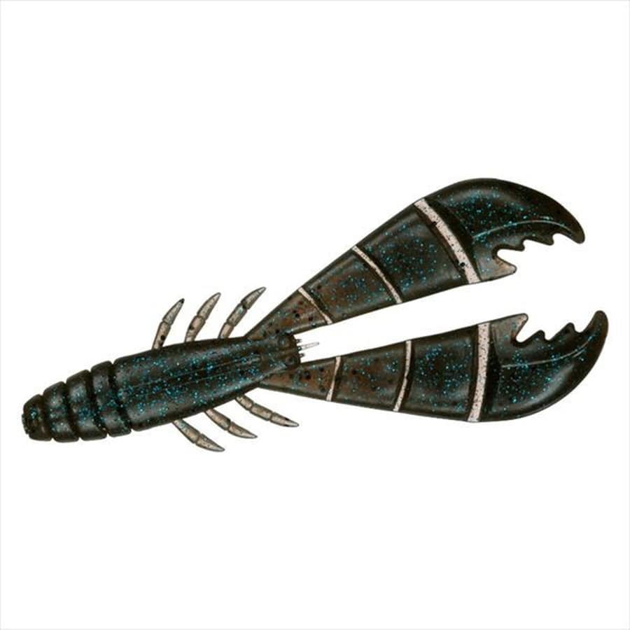 ダイワ ワーム スティーズ バンクハッカークローJr. ダークシナモンブルーフレーク