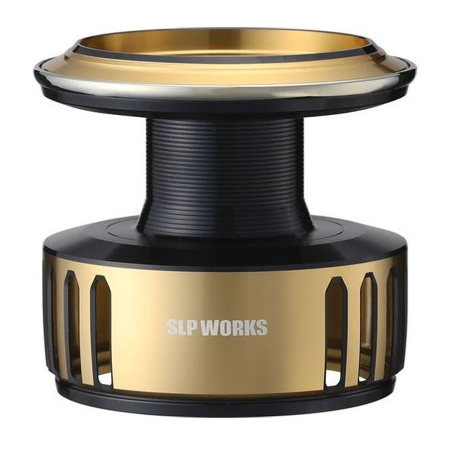 SLPワークス 25ソルティガ(SALTIGA)スプール 14000SPL ゴールド・ネイビー