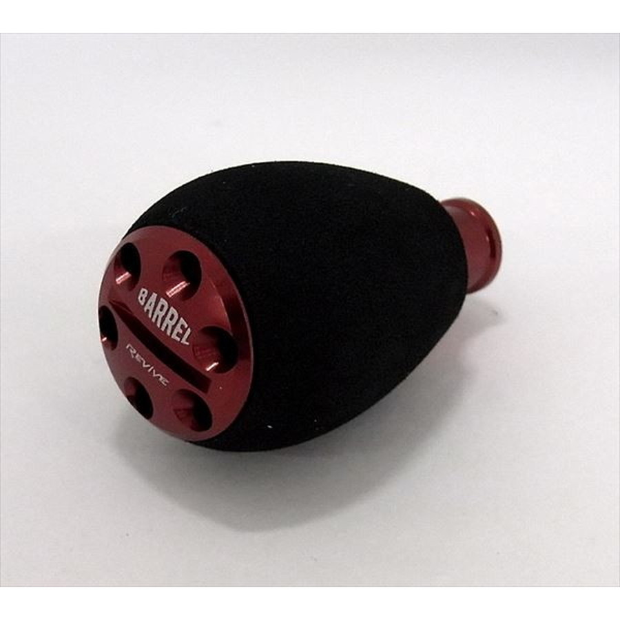 リバイブ R-バレルシェイプノブ レッド