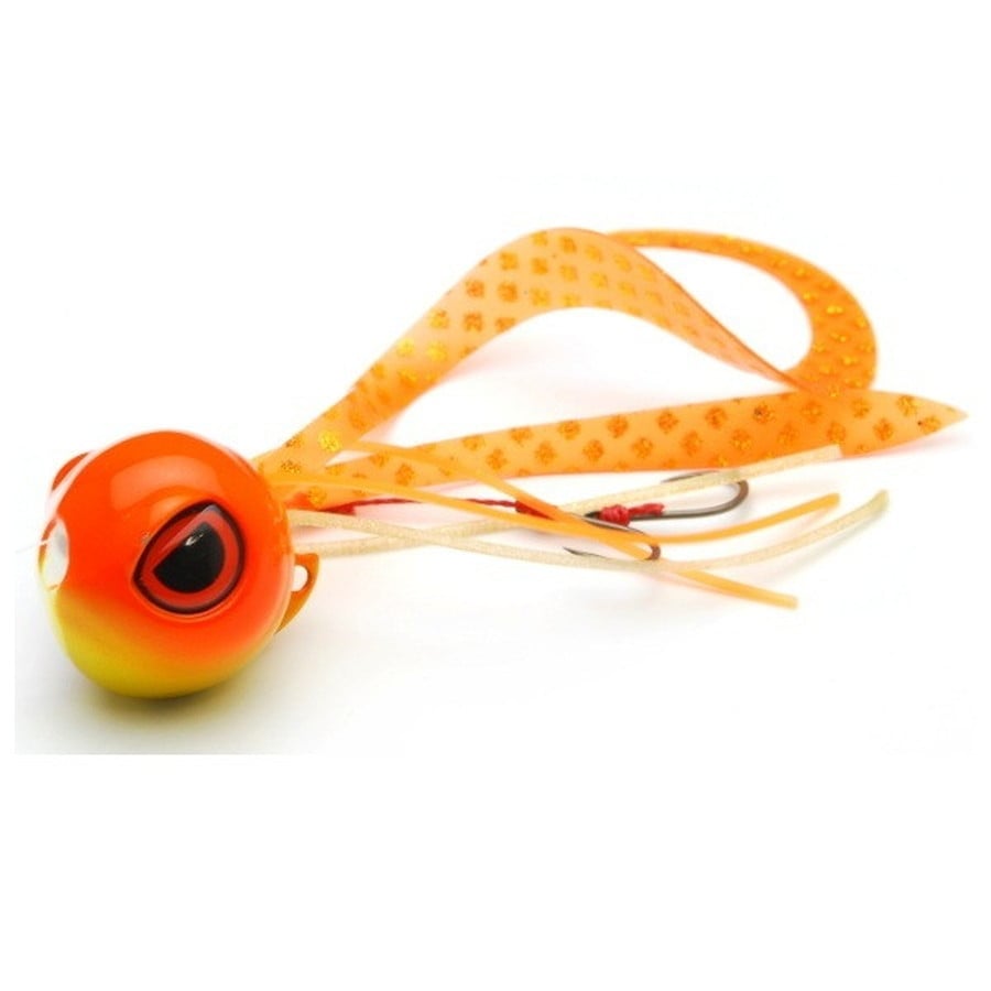 ライズジャパン タイラバ 鯛ラバ なみだま めだま(MEDAMA) 60g #ND03 オレンジゴールド