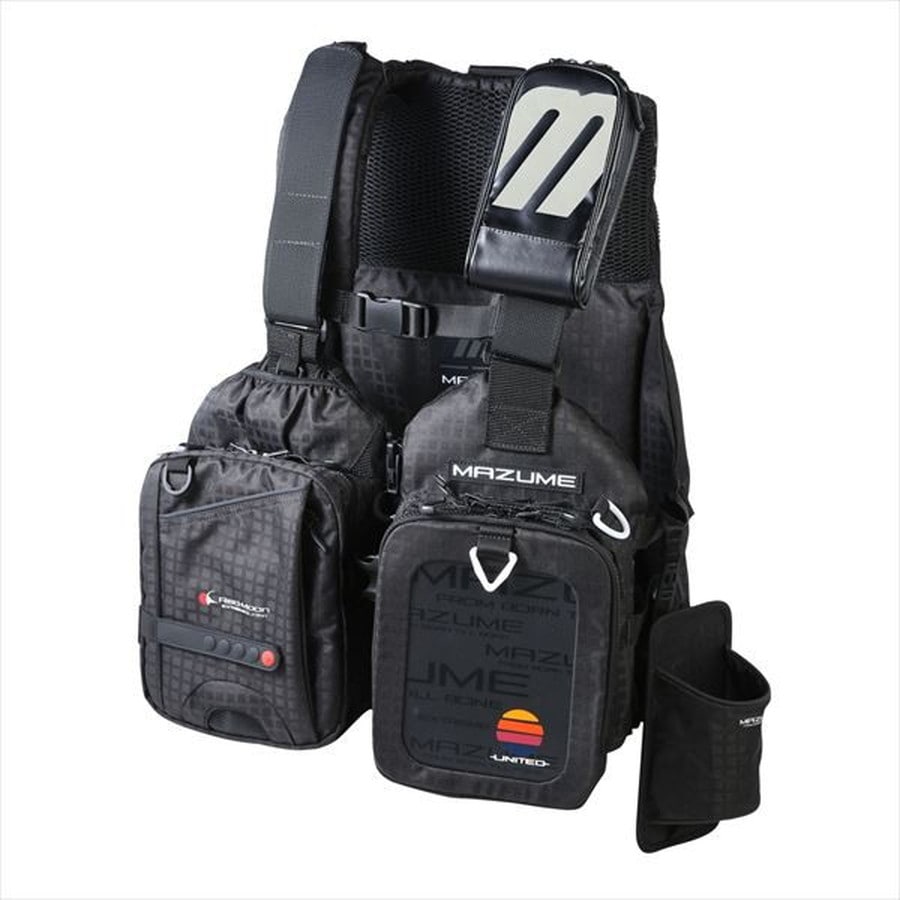 mazume ライフジャケット MZLJ-827 mazume レッドムーンライフジャケット9 ブラック フリー