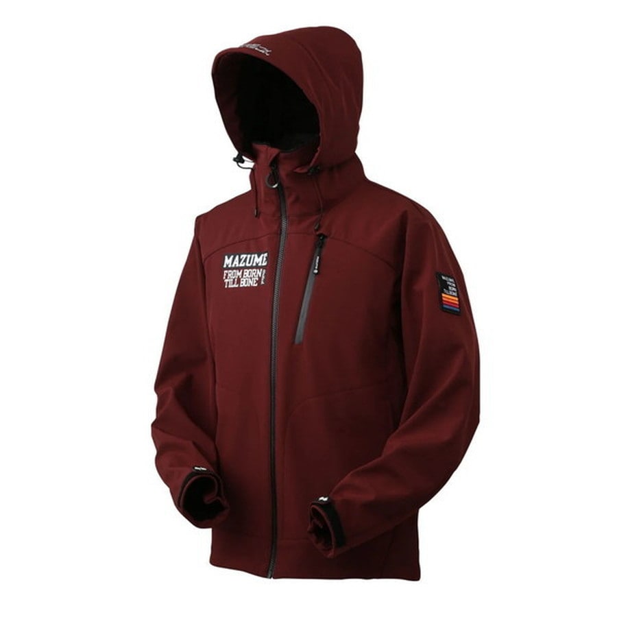 オレンジブルー 防寒服アウター MZFW-874 mazume ウインドカットジャケット ブラウン 3L