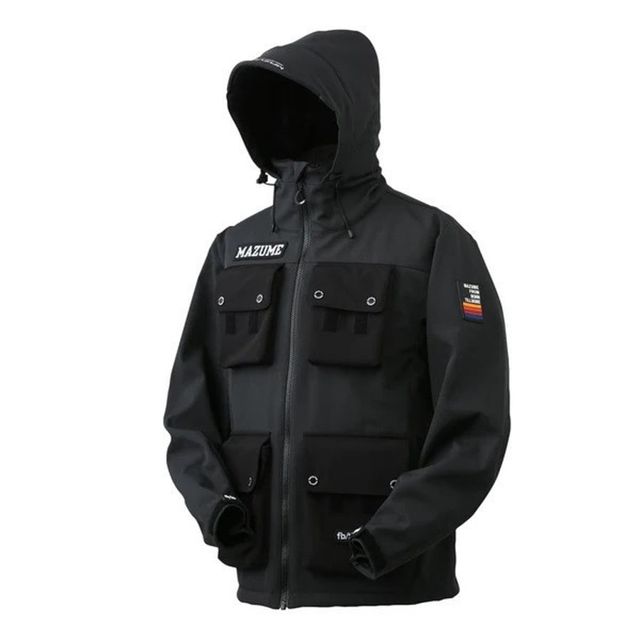 オレンジブルー 防寒服アウター MZFW-877 mazume ウインドカットMPジャケット インクブラック 3L