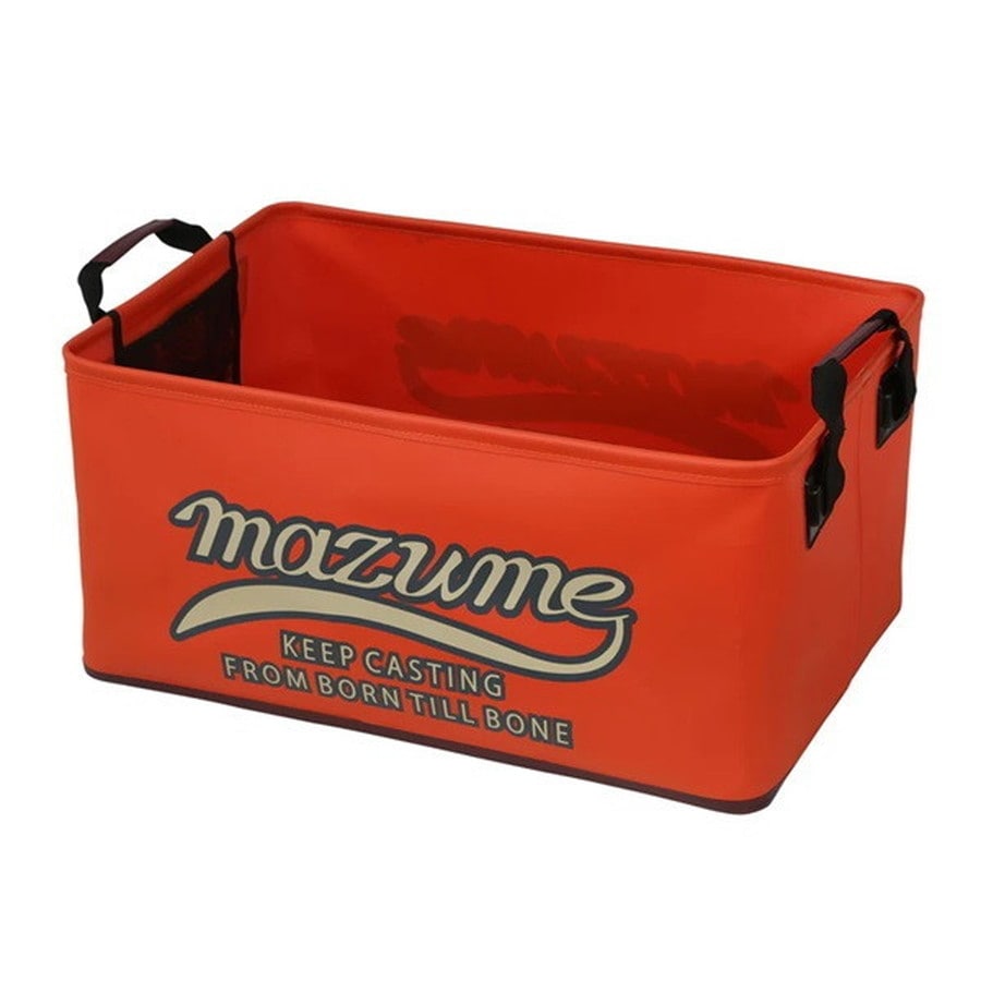 オレンジブルー タックルバッグ MZBK-888 mazume ウェーディングカーゴ IV オレンジ