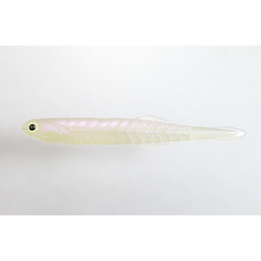 一誠 イッセイ ワーム 海太郎 カタクチワーム 4.5インチ 太刀魚仕様 #052 パールグロー