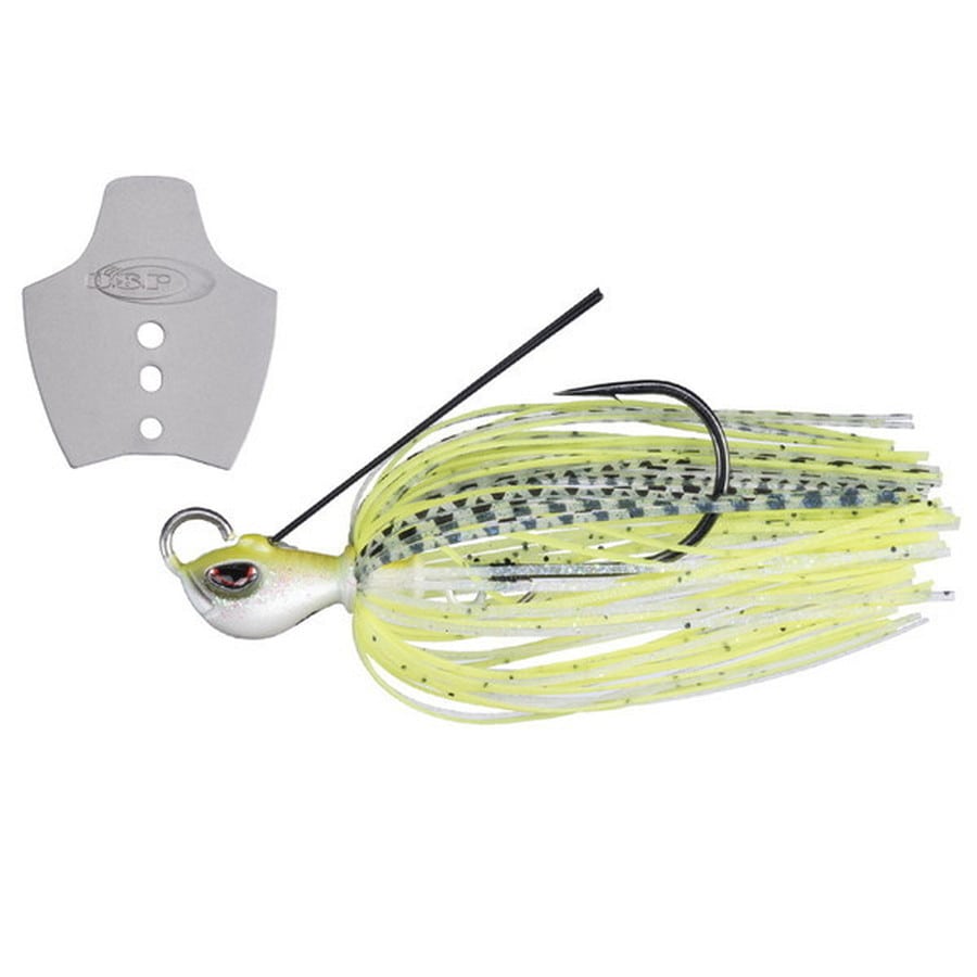 OSP ラバージグ メタルブレードジグ 1/4oz. BJ52 ホワイトチャート