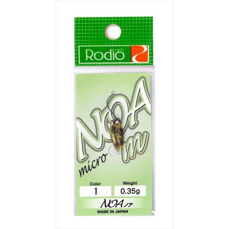 ロデオクラフト NOA M (ノア-m) 0.35g #1 ゴールド