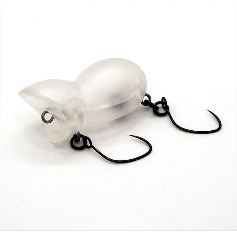 ロデオクラフト トラウトプラグ にゃんプップ ラトルin #2 クリアー(マット)