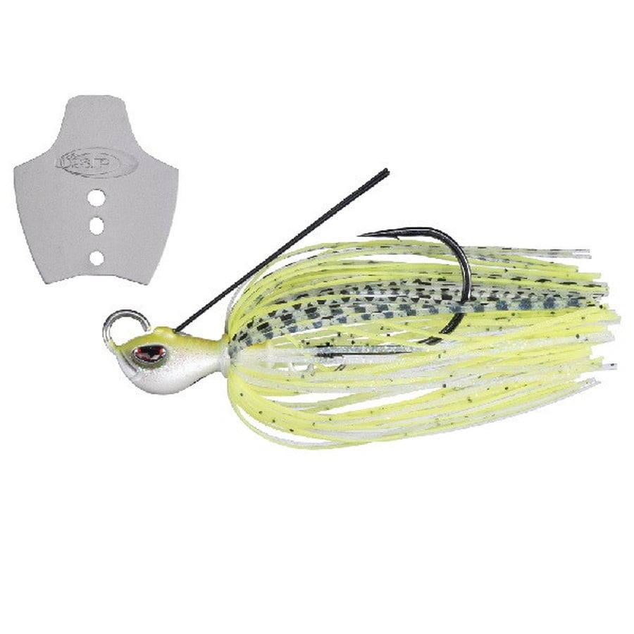 OSP ラバージグ メタルブレードジグ 3/8oz BJ52ホワイトチャート