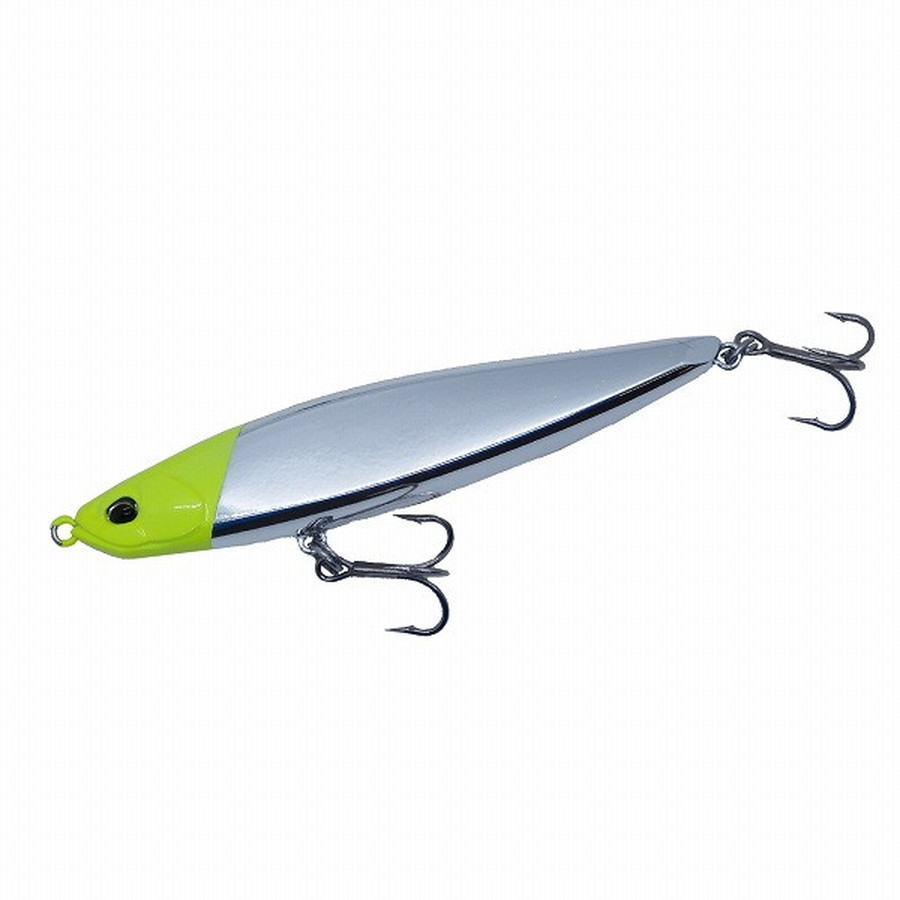 Zeeee! シーバスルアー サーフェイスコントローラー80 チャートヘッドUVメッキ