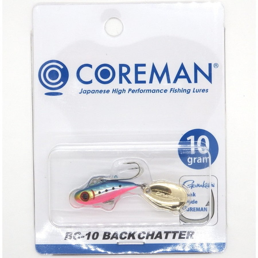 コアマン シーバスルアー BC-10 バックチャター 10g #001 マコイワシ