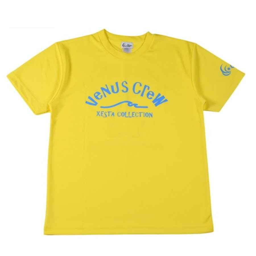 ビーナスクルー ウェア VenusCrew ドライTシャツ モンスターツナ イエロー L