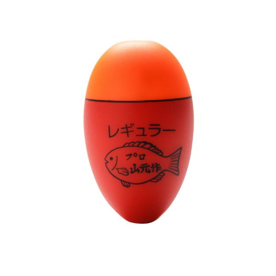 山元工房 ウキ プロ山元ウキ19Y R(レギュラー) 4B オレンジ