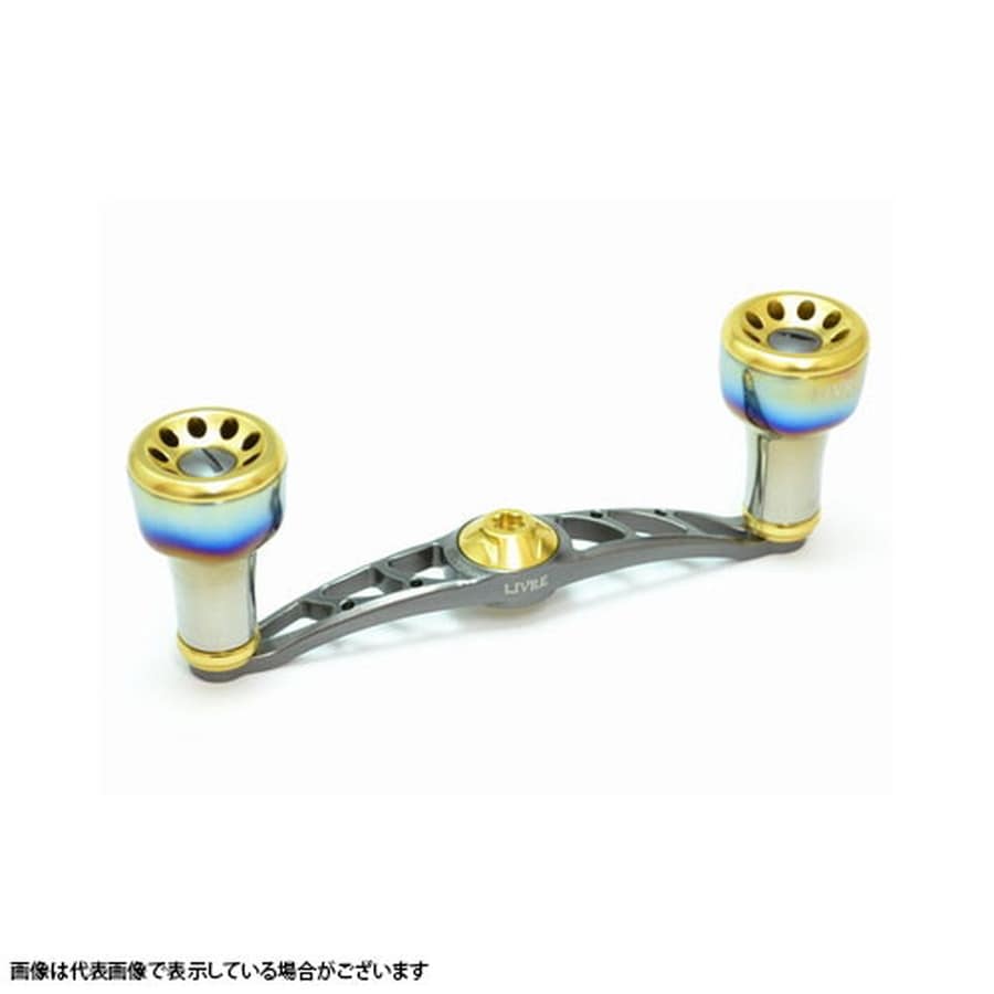 メガテック リブレ LIVRE FullComp CRANK 100(クランク) ダイワ 右巻用 (ガンメタP+ゴールドG) 製品番号 FRDK100-A3-GMG