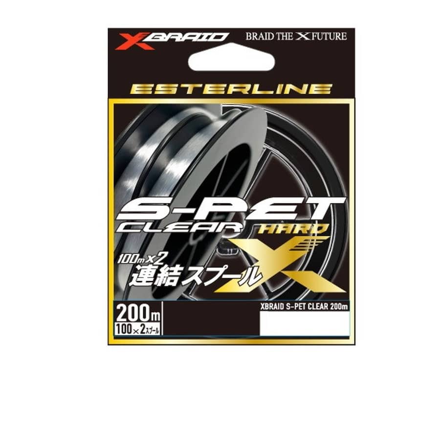 XBRAIDJAPAN ライン Xブレイド S-PET クリア 200m 0.3号