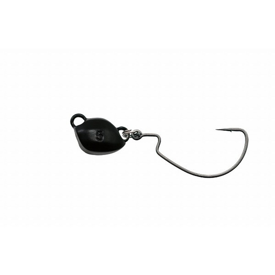 一誠(イッセイ) 海太郎 根魚玉ブラック 10g #2/0