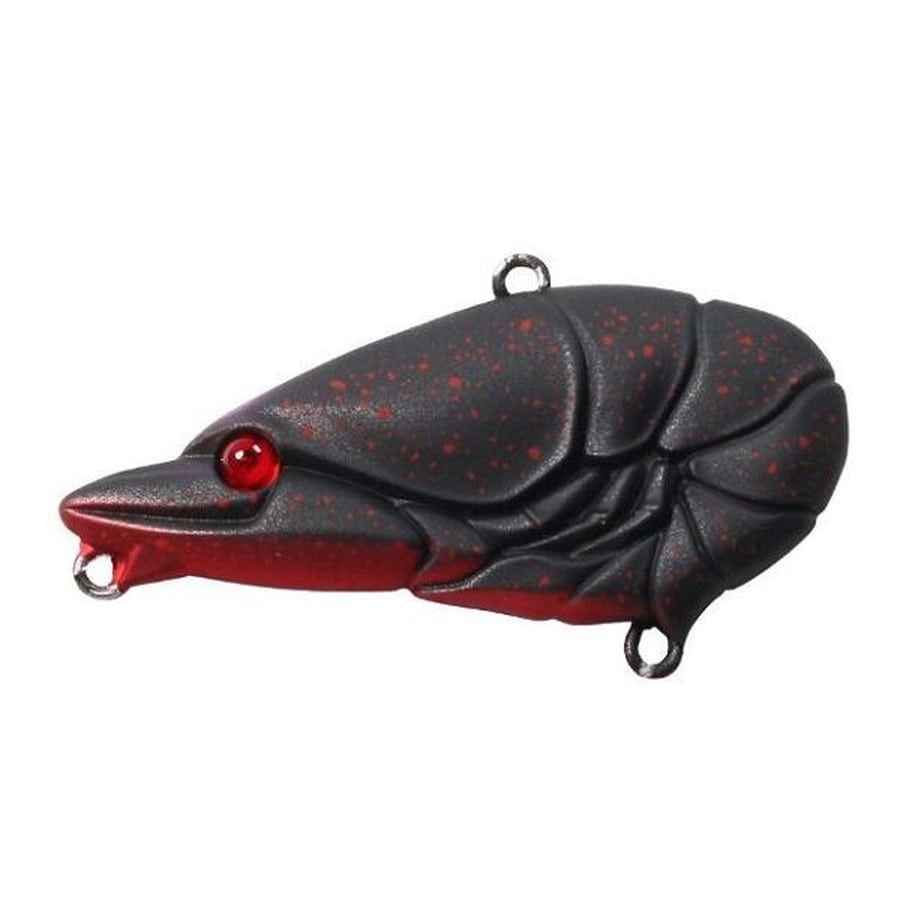 一誠 イッセイ バスルアー G.C.マイクロザリバイブ 40 #37 赤ハラブラック