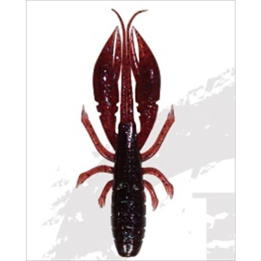 ルーディーズ ワーム ハタ喰い.蝦 3.5インチ 赤エビ