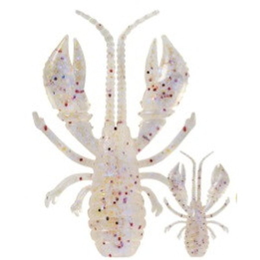 ルーディーズ ワーム 根魚&チヌ喰い・蝦 1.6インチ クリアホロ