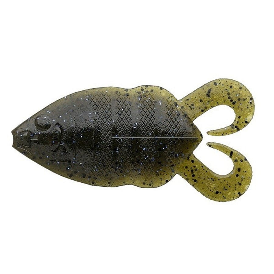 ノリーズ ワーム フリップコギル 3.6インチ #317 ライトグリーンパンプキン ブルーFlk.